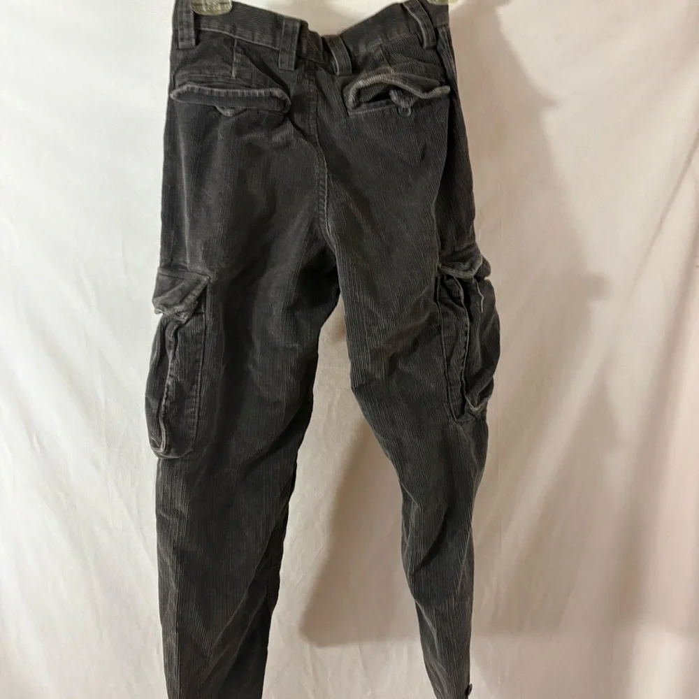 Vintage GAP Kids Dark Gray Cargo cordoroy Pants